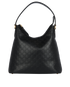 Linea A Hobo, &pound;690, Handbags, Black, Leather, Front view